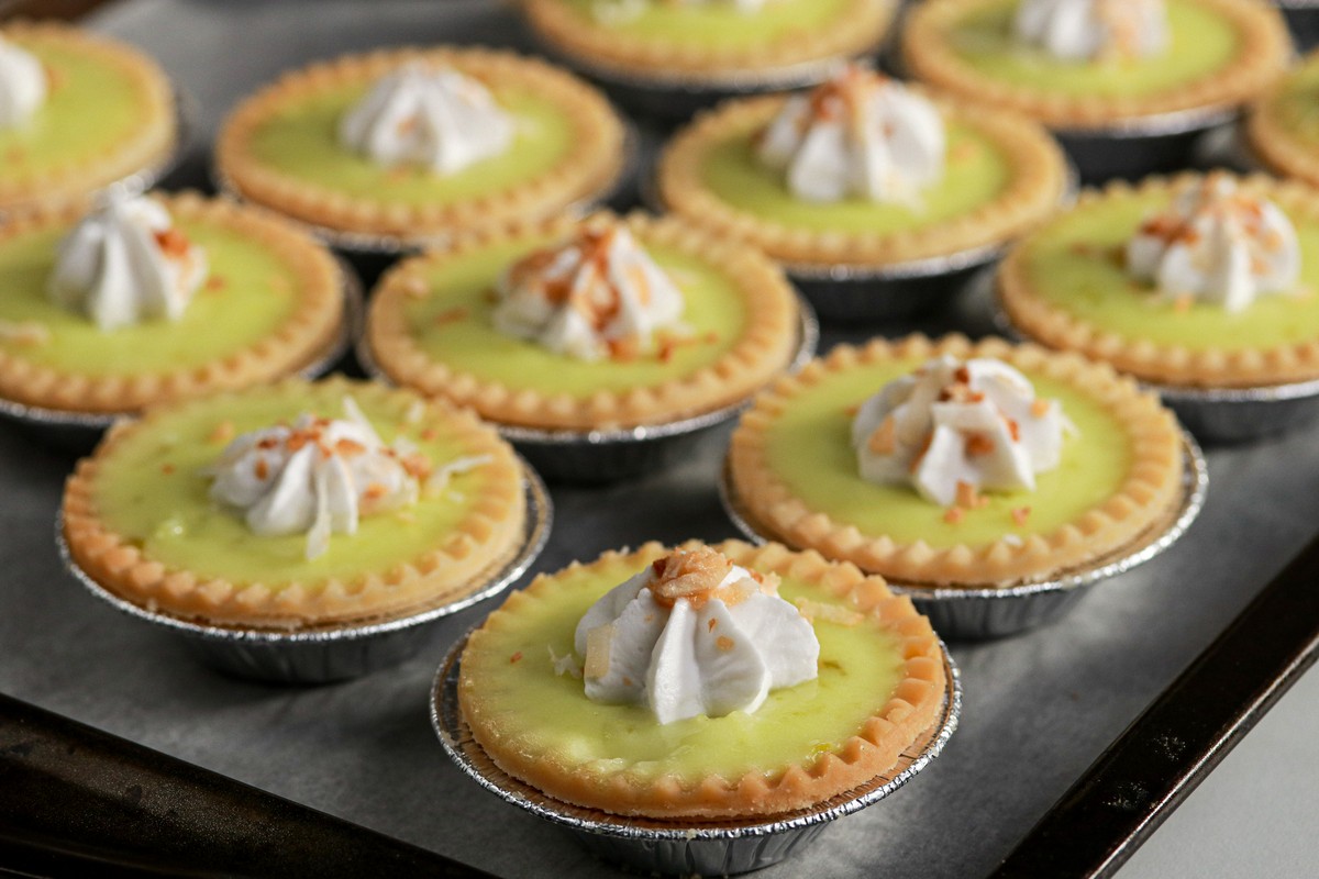 Gluten & Dairy Free Coconut Lime Tarts